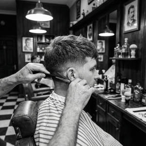 Sólo barba + toalla caliente